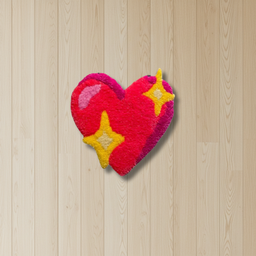 Heart Emoji Rug