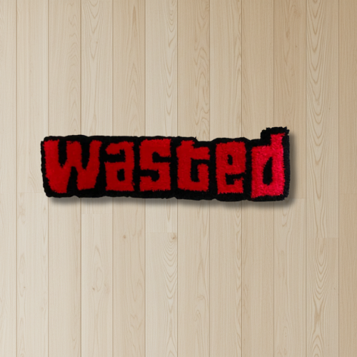 Wasted Sign Rug