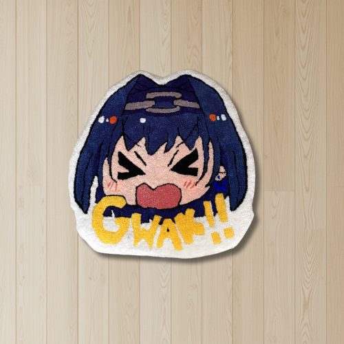 Ouro Kronii Anime Rug