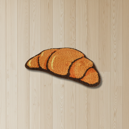 Croissant Food Rug