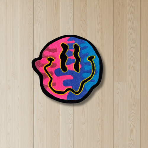 Wicked Smiling Emoji Rug