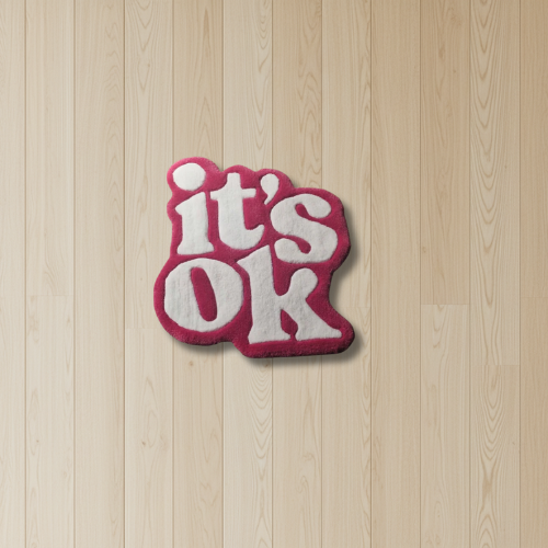 It's OK Quote Rug
