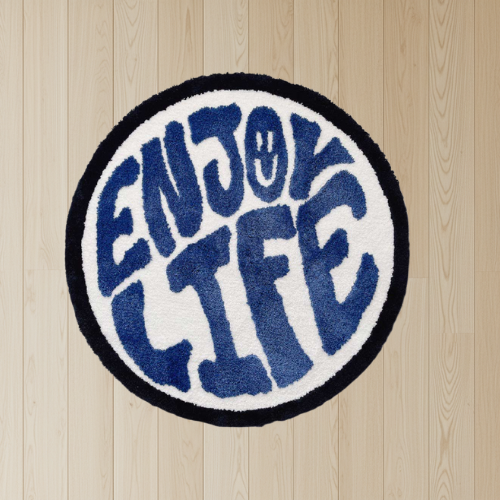 Enjoy Life Sign Rug