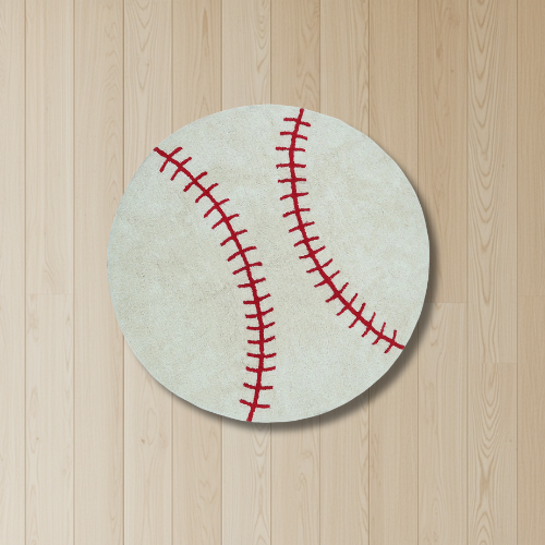 Baseball Rug
