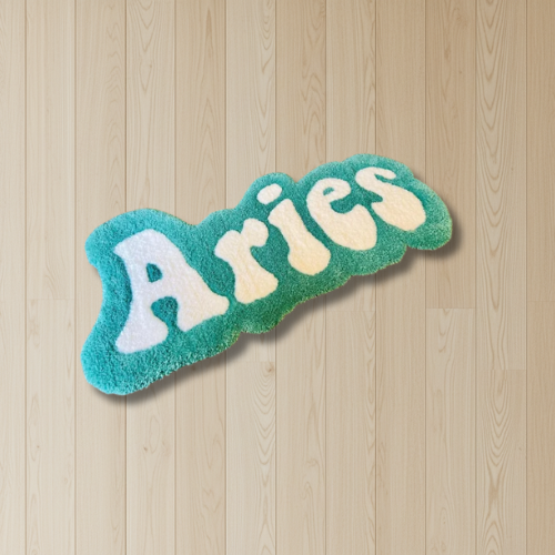 Aries Sign Rug