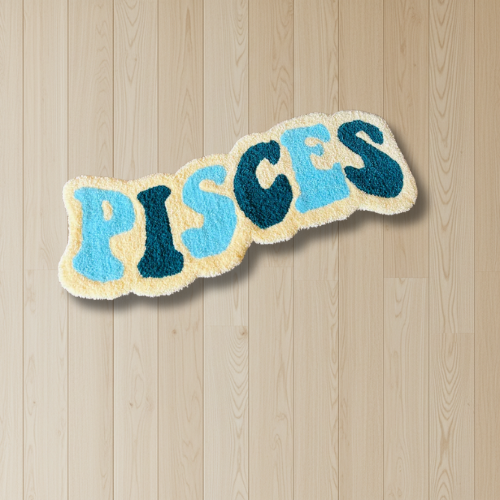 Pisces Sign Rug